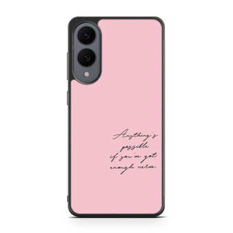 Quote by Sofia Coppola Samsung Galaxy S25 Edge Case