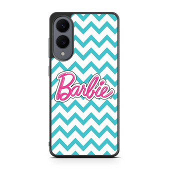 Barbie Chevron Art Samsung Galaxy S25 Edge Case