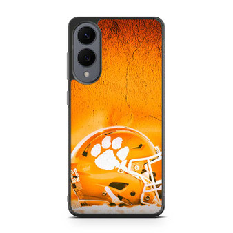 Clemson tigers helmet Samsung Galaxy S25 Edge Case