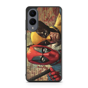 Deadpool and Wolverine Art Samsung Galaxy S25 Edge Case