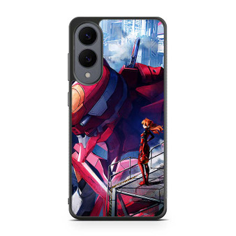 Evangelion 02 asuka Samsung Galaxy S25 Edge Case
