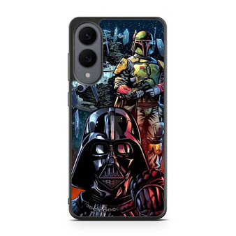 Star wars Darth Vader and Boba Fett Samsung Galaxy S25 Edge Case