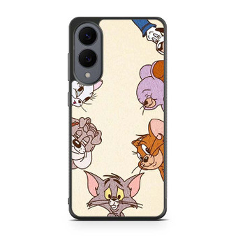 Tom and Jerry Cartoon Samsung Galaxy S25 Edge Case