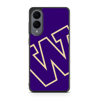 Washington huskies logo Samsung Galaxy S25 Edge Case