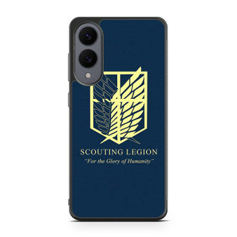 Attack on The Titan Scouting Legion Samsung Galaxy S25 Edge Case