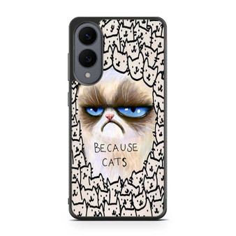 because grumpy cat Samsung Galaxy S25 Edge Case