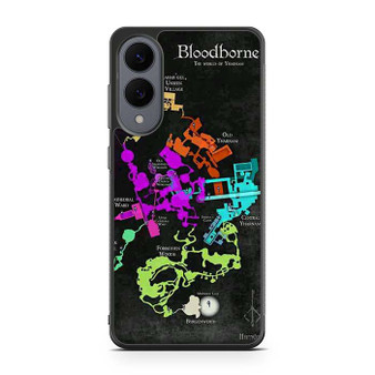 Bloodborne maps Samsung Galaxy S25 Edge Case