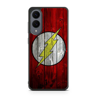Flash Logo Wood Samsung Galaxy S25 Edge Case