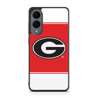 Georgia Athletics American Football 1 Samsung Galaxy S25 Edge Case