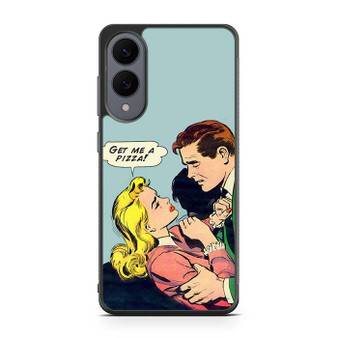 Get Me A pizza Comic Samsung Galaxy S25 Edge Case
