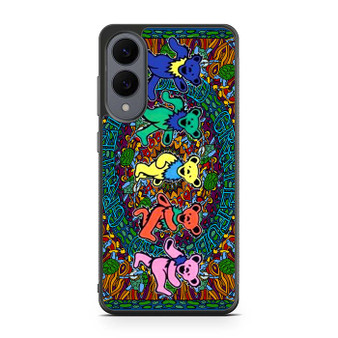 Grateful dead and dancing bears Samsung Galaxy S25 Edge Case