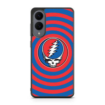 grateful dead skull Samsung Galaxy S25 Edge Case