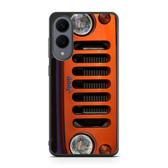 Jeep Wrangler Orange Samsung Galaxy S25 Edge Case