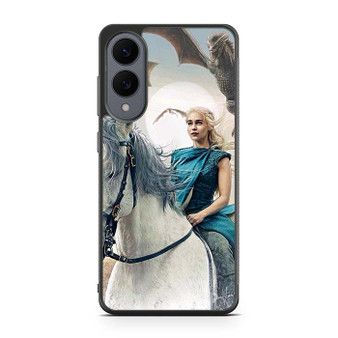 Khaleesi in Game Of Thrones Samsung Galaxy S25 Edge Case