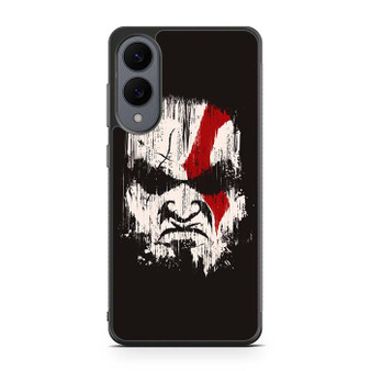 Kratos Face art Samsung Galaxy S25 Edge Case