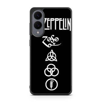led zeppelin logo Samsung Galaxy S25 Edge Case