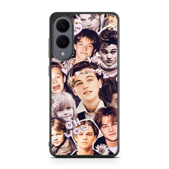 Lenardo Di Caprio Young Collage Samsung Galaxy S25 Edge Case