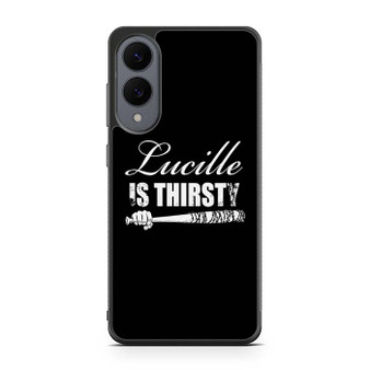 Lucille is Thirsty Negan Quote Samsung Galaxy S25 Edge Case