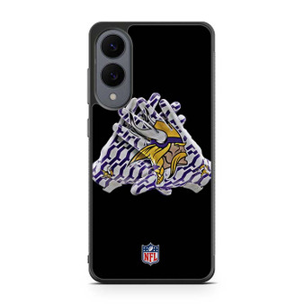Minnesota Vikings American football Gloves Samsung Galaxy S25 Edge Case