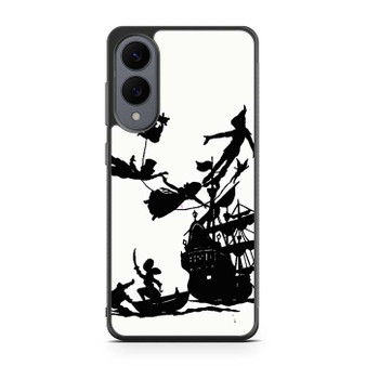 Peter Pan Against Hook Samsung Galaxy S25 Edge Case