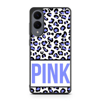 Pink Blue Leopard Samsung Galaxy S25 Edge Case
