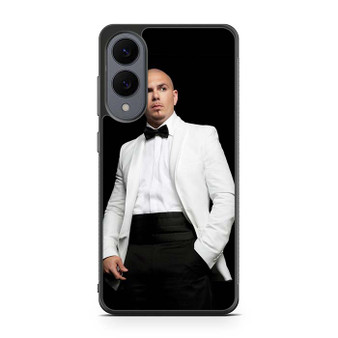 Pitbull in White Samsung Galaxy S25 Edge Case