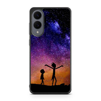 rick and morty space nebula Samsung Galaxy S25 Edge Case