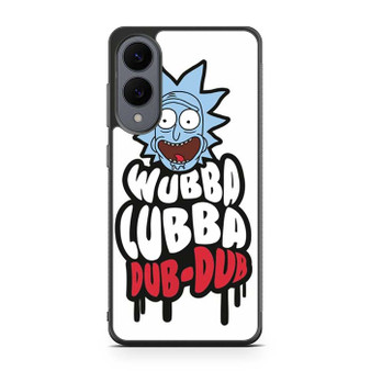 Rick and Morty Wubba Lubba Dub Dub 1 Samsung Galaxy S25 Edge Case