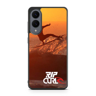 Rip Curl Sunset Surfing Samsung Galaxy S25 Edge Case