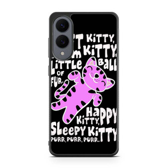 Soft PinkKitty Samsung Galaxy S25 Edge Case