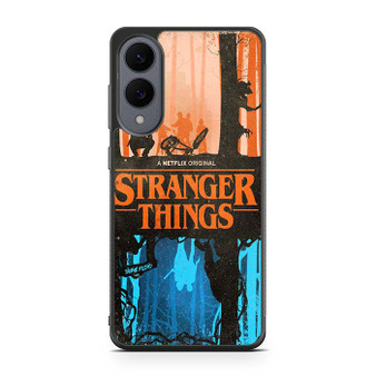 Stranger Things Poster Samsung Galaxy S25 Edge Case