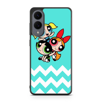 The Powerpuff Girls Chevron 1 Samsung Galaxy S25 Edge Case