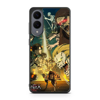 Attack on Titan Final Sesason Samsung Galaxy S25 Edge Case