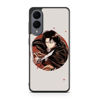 Attack on Titan Levi 1 Samsung Galaxy S25 Edge Case