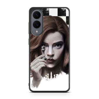 The Queens Gambit Beth Art Samsung Galaxy S25 Edge Case