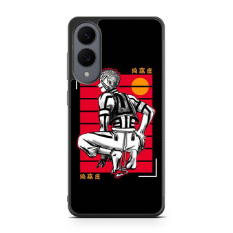 Demon Slayer 3th Upper Akaza Samsung Galaxy S25 Edge Case