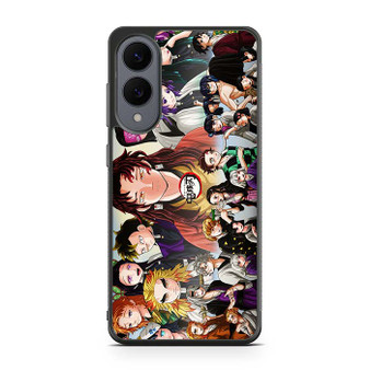 Demon Slayer All Characters Samsung Galaxy S25 Edge Case