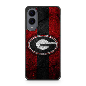 Georgia Bulldogs in Aspalt Samsung Galaxy S25 Edge Case
