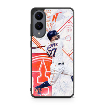Houston Astros Altuve Samsung Galaxy S25 Edge Case
