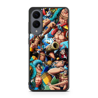 One Piece Franky Collages Samsung Galaxy S25 Edge Case