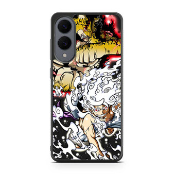 One Piece Luffy Vs Luccy Samsung Galaxy S25 Edge Case