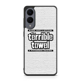 The Terrible Towel Pittsburgh Steelers in Brick Samsung Galaxy S25 Edge Case