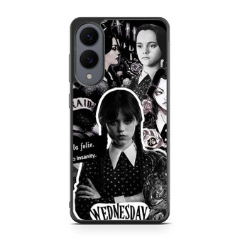 Wednesday The Addams Familly Collage Samsung Galaxy S25 Edge Case