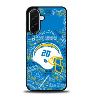 Los Angeles Chargers Things Samsung Galaxy A36 5G Case