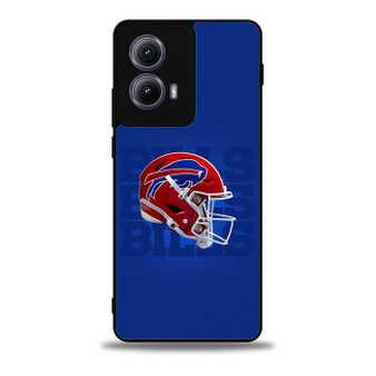 Buffalo Bills Red Helmet Motorola Moto Edge Case