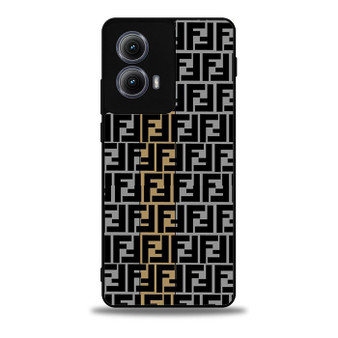 Fendi Logo Arts Motorola Moto Edge Case