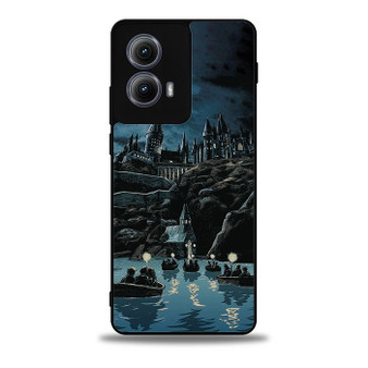 Harry Potter into Hogwarts Motorola Moto Edge Case