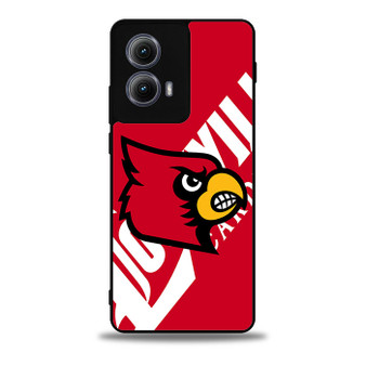 Louisville Cardinals new logo Motorola Moto Edge Case
