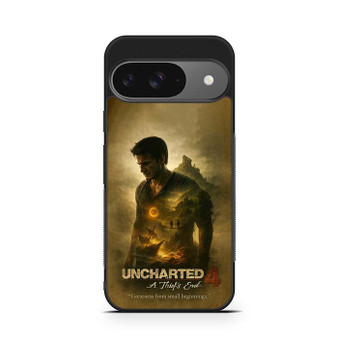 Uncharted 4 Ruins Brotherhood and a Thiefs Legacy Pixel 9 Case