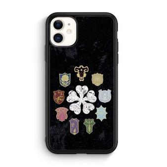 Black Clover Logos iPhone 11 Case